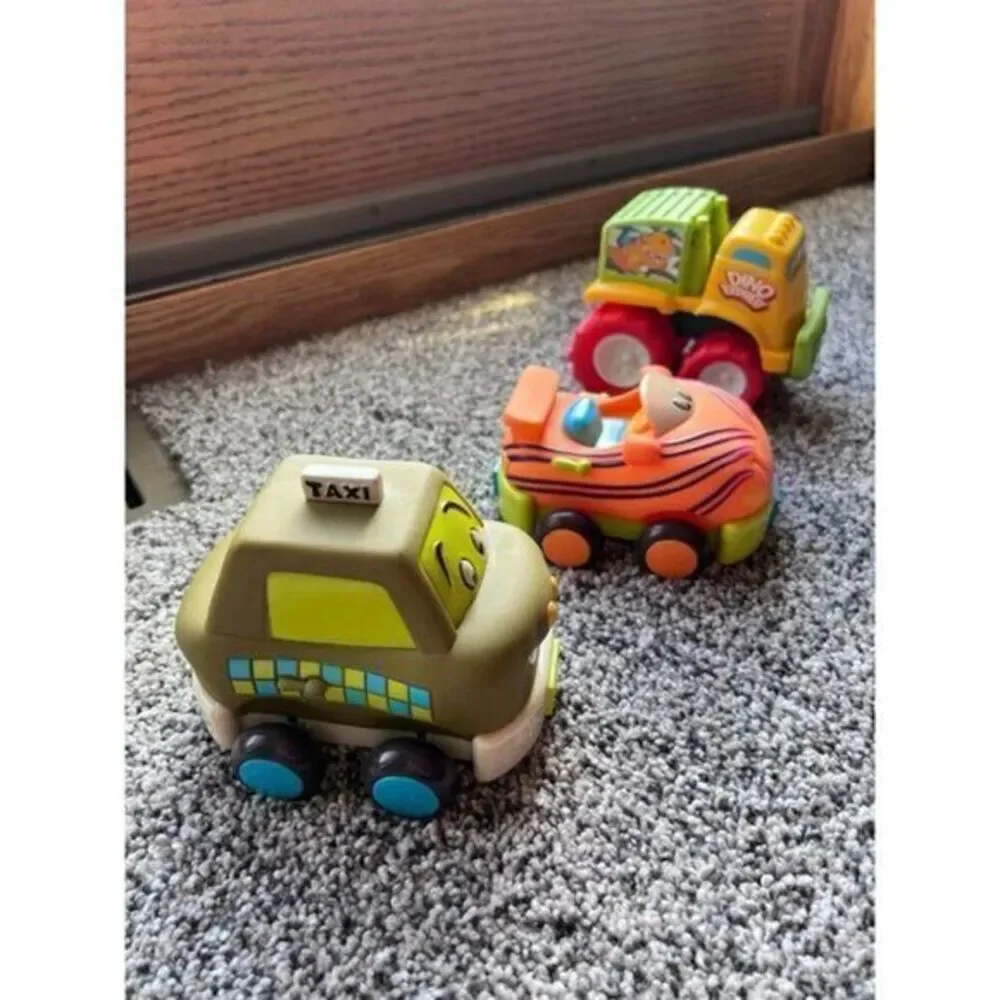 3‎ pullback rubber cars
